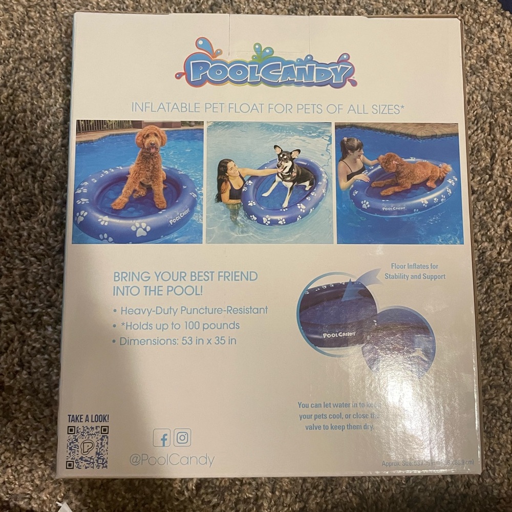 Inflatable Pet Float Pool - Picture 3 of 4